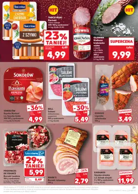 Kaufland - gazetka promocyjna Oferta Kaufland od soboty 27.12 do środy 31.12 - strona 29