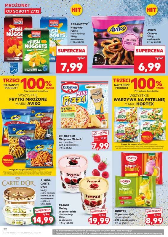 Kaufland - gazetka promocyjna Oferta Kaufland od soboty 27.12 do środy 31.12 - strona 32