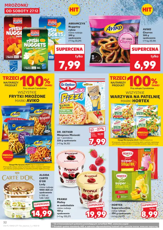 Kaufland - gazetka promocyjna Oferta Kaufland od soboty 27.12 do środy 31.12 - strona 32