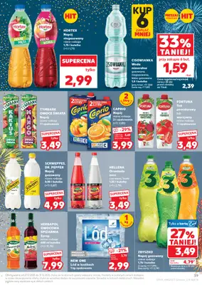 Kaufland - gazetka promocyjna Oferta Kaufland od soboty 27.12 do środy 31.12 - strona 39
