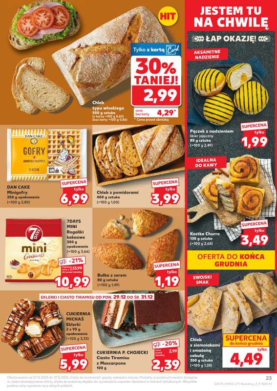 Kaufland - gazetka promocyjna Oferta Kaufland od soboty 27.12 do środy 31.12 - strona 23