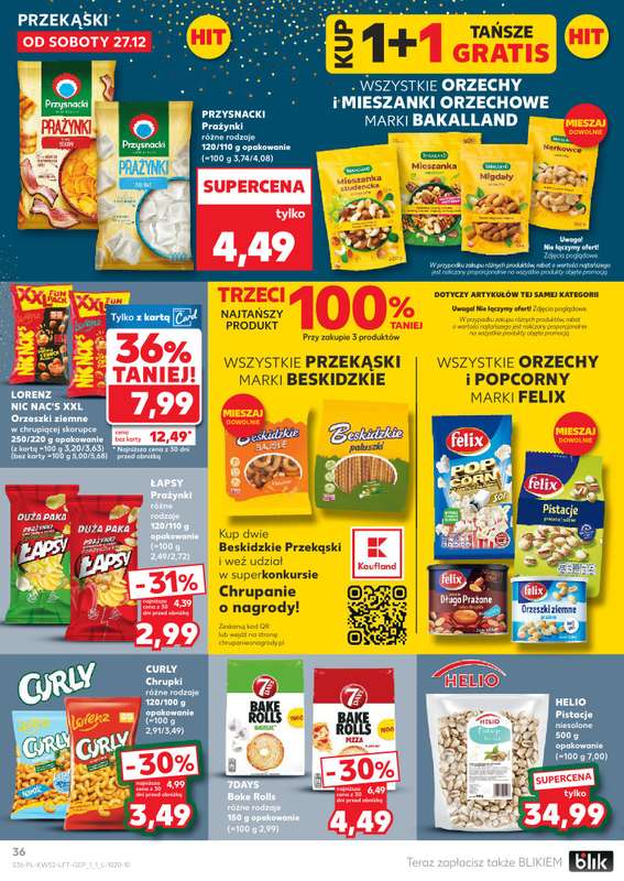 Kaufland - gazetka promocyjna Oferta Kaufland od soboty 27.12 do środy 31.12 - strona 36