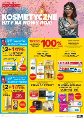 Kaufland - gazetka promocyjna Oferta Kaufland od soboty 27.12 do środy 31.12 - strona 44