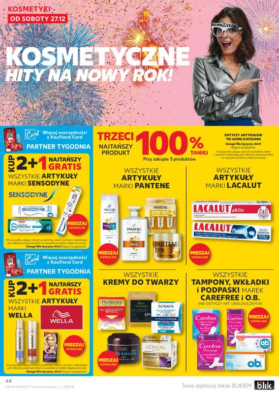 Kaufland - gazetka promocyjna Oferta Kaufland od soboty 27.12 do środy 31.12 - strona 44