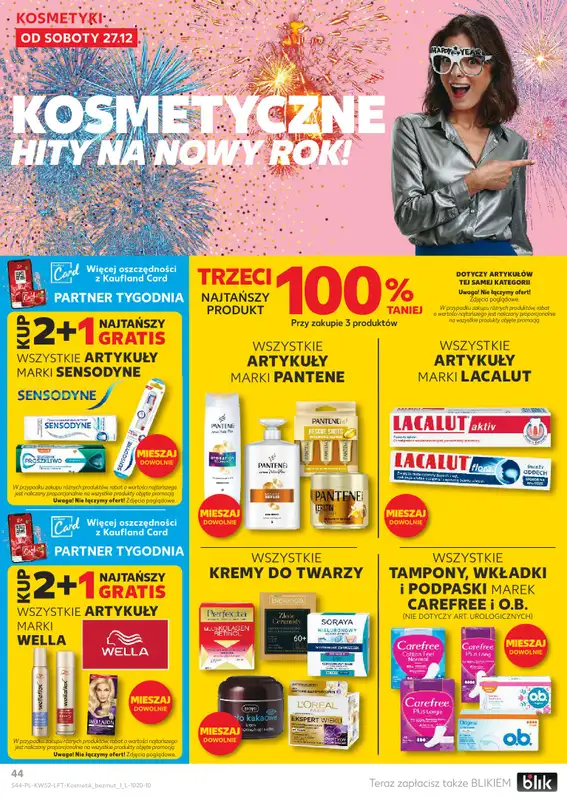 Kaufland - gazetka promocyjna Oferta Kaufland od soboty 27.12 do środy 31.12 - strona 44