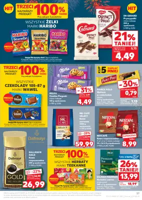 Kaufland - gazetka promocyjna Oferta Kaufland od soboty 27.12 do środy 31.12 - strona 37