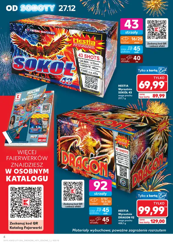 Kaufland - gazetka promocyjna Oferta Kaufland od soboty 27.12 do środy 31.12 - strona 4