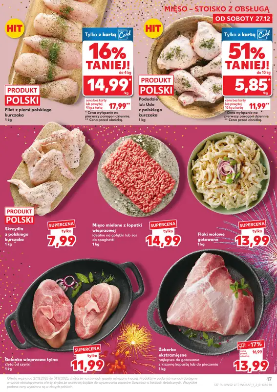 Kaufland - gazetka promocyjna Oferta Kaufland od soboty 27.12 do środy 31.12 - strona 17
