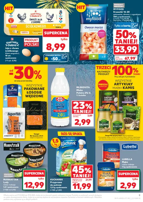 Kaufland - gazetka promocyjna Oferta Kaufland od soboty 27.12 do środy 31.12 - strona 9