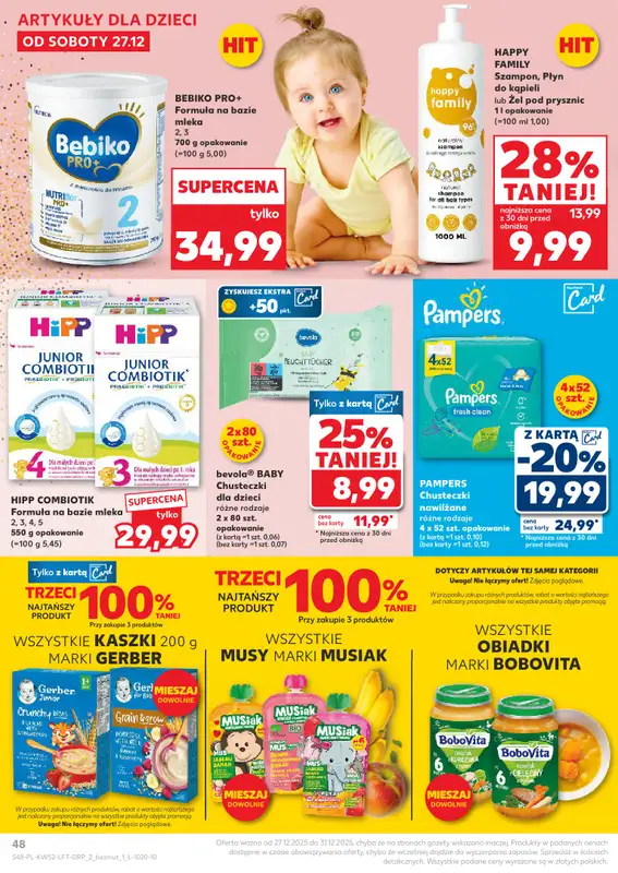 Kaufland - gazetka promocyjna Oferta Kaufland od soboty 27.12 do środy 31.12 - strona 48