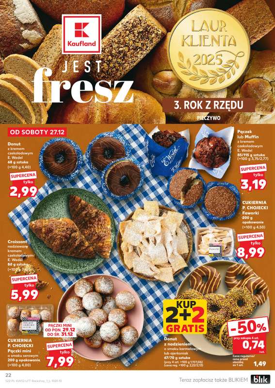 Kaufland - gazetka promocyjna Oferta Kaufland od soboty 27.12 do środy 31.12 - strona 22