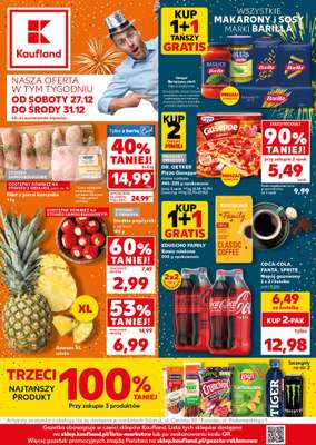 Kaufland - gazetka promocyjna Oferta Kaufland od soboty 27.12 do środy 31.12