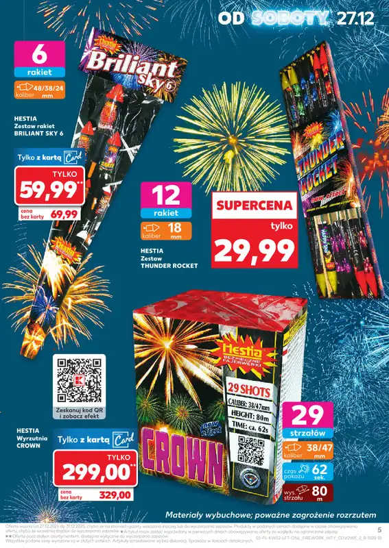 Kaufland - gazetka promocyjna Oferta Kaufland od soboty 27.12 do środy 31.12 - strona 5