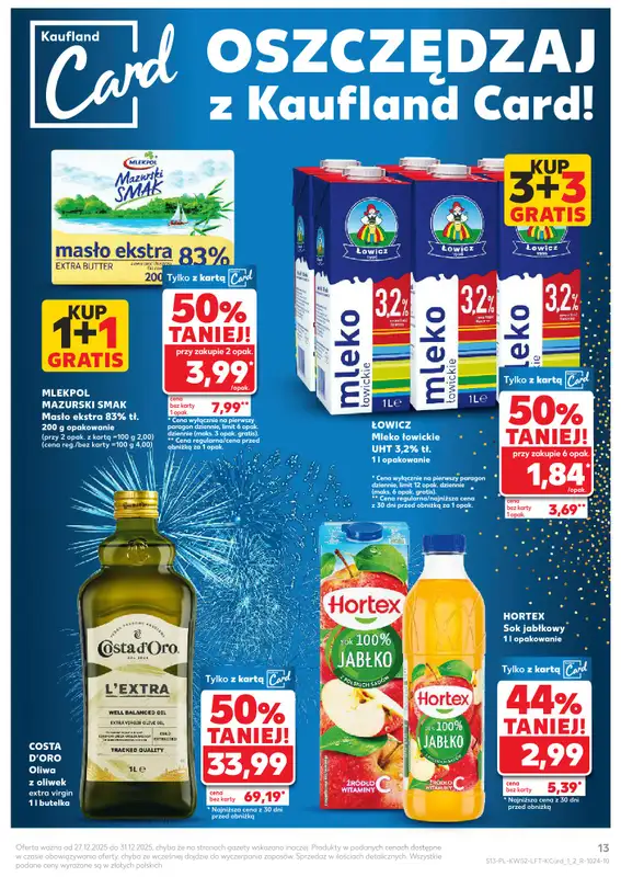 Kaufland - gazetka promocyjna Oferta Kaufland od soboty 27.12 do środy 31.12 - strona 13
