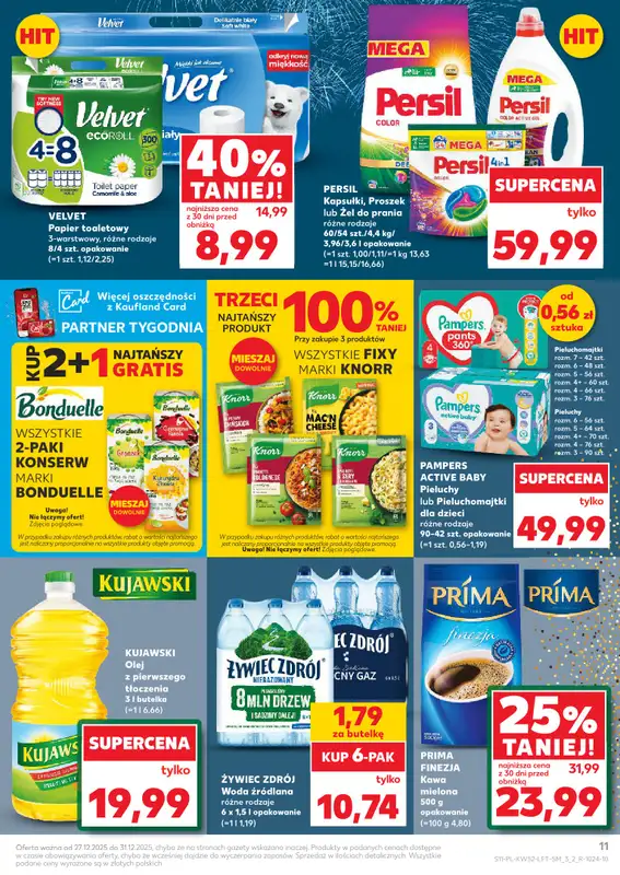 Kaufland - gazetka promocyjna Oferta Kaufland od soboty 27.12 do środy 31.12 - strona 11