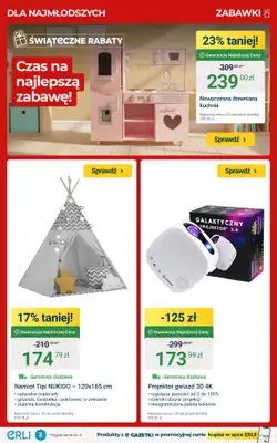 ERLI - gazetka promocyjna Zabawki i elektronika taniej! od poniedziałku 22.12 do niedzieli 04.01 - strona 2