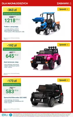ERLI - gazetka promocyjna Zabawki i elektronika taniej! od poniedziałku 22.12 do niedzieli 04.01 - strona 3