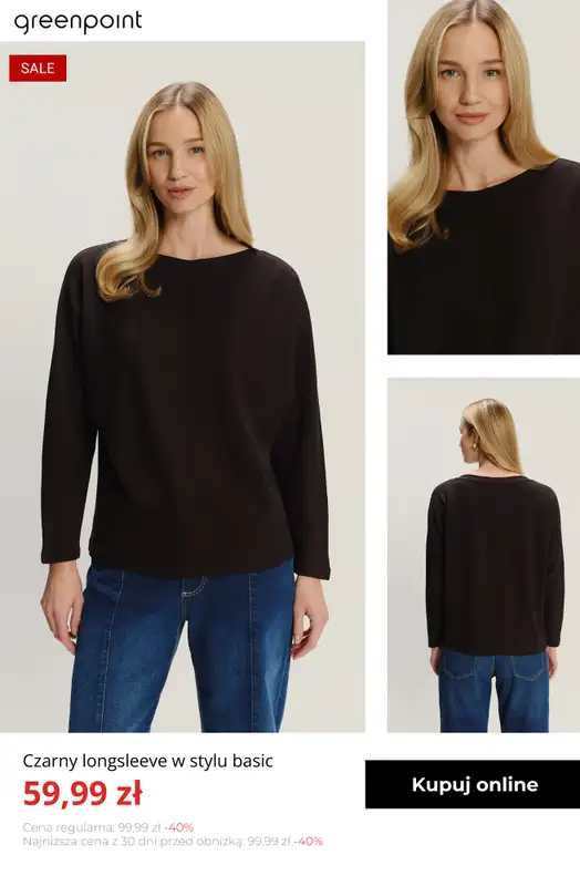 Greenpoint - gazetka promocyjna WYPRZEDAŻ | Do 59,99 zł od poniedziałku 22.12  - strona 4