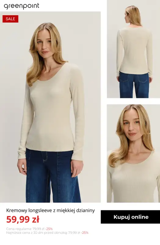 Greenpoint - gazetka promocyjna WYPRZEDAŻ | Do 59,99 zł od poniedziałku 22.12  - strona 6