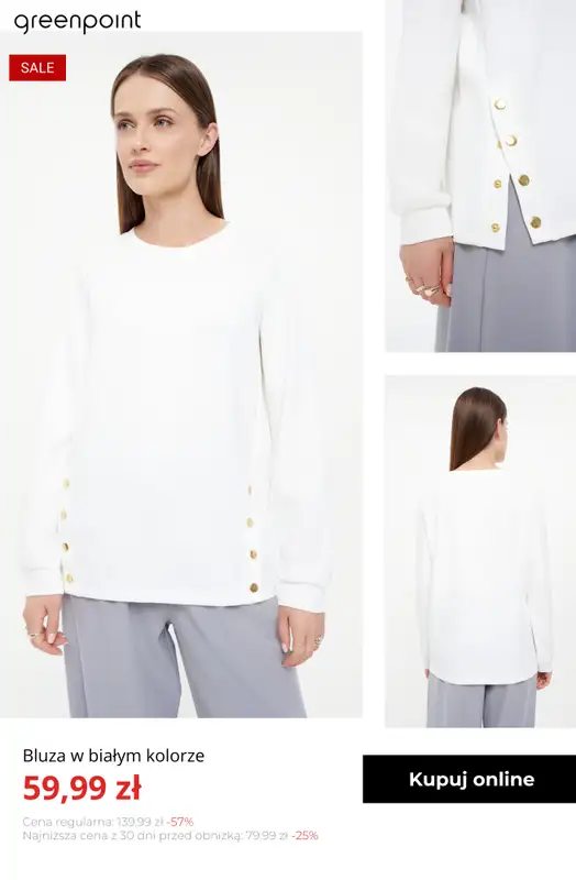 Greenpoint - gazetka promocyjna WYPRZEDAŻ | Do 59,99 zł od poniedziałku 22.12  - strona 9