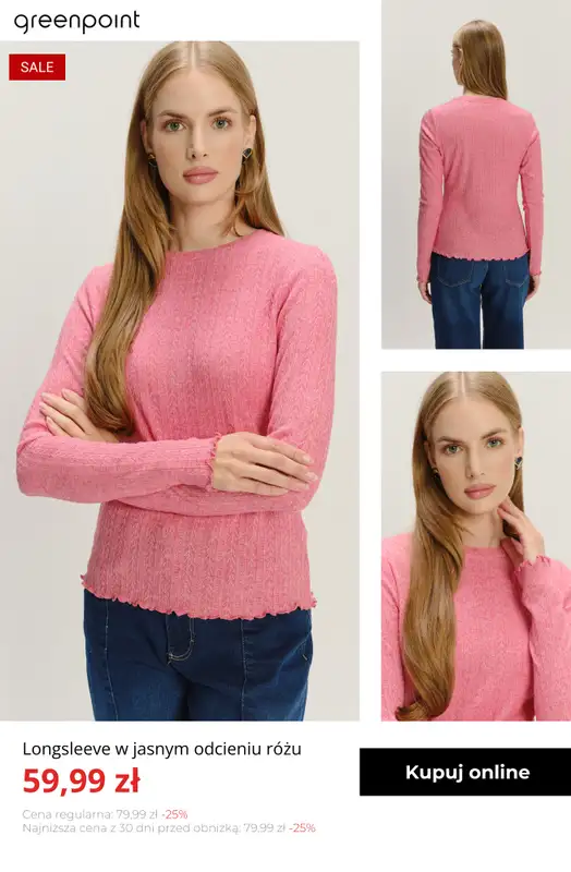 Greenpoint - gazetka promocyjna WYPRZEDAŻ | Do 59,99 zł od poniedziałku 22.12  - strona 8