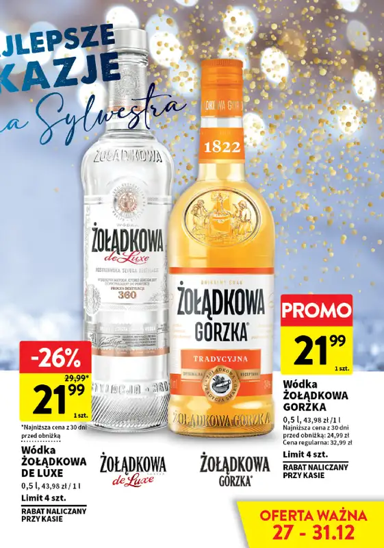Intermarche - gazetka promocyjna Najlepsze okazje na Sylwestra od soboty 27.12 do środy 31.12 - strona 2