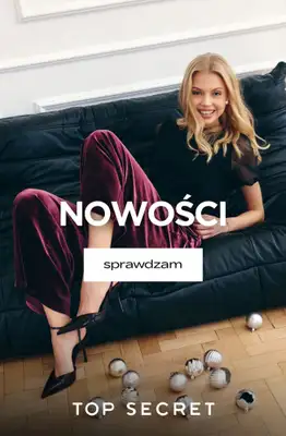 Top Secret - gazetka promocyjna Nowości od poniedziałku 22.12 