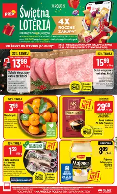 POLOmarket - gazetka promocyjna Gazetka od środy 17.12 do wtorku 23.12