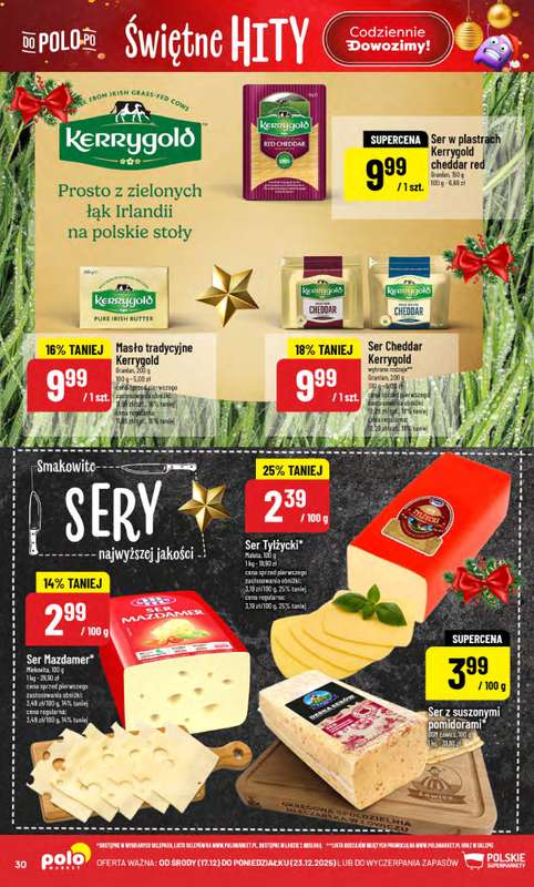 POLOmarket - gazetka promocyjna Gazetka od środy 17.12 do wtorku 23.12 - strona 30