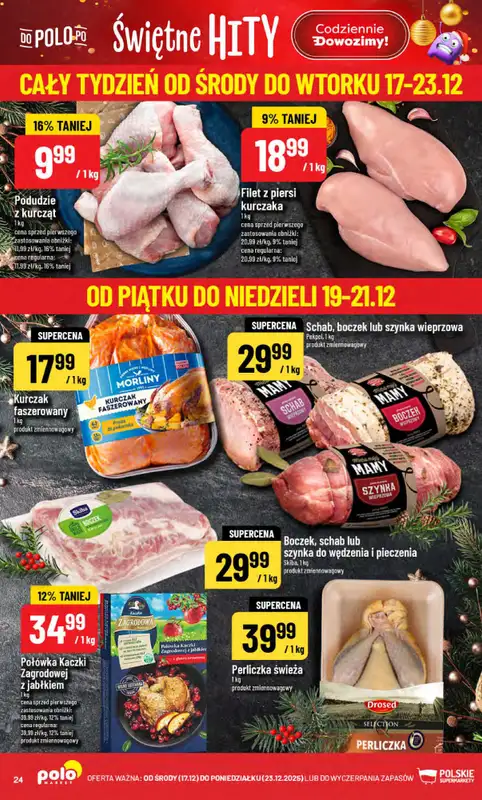 POLOmarket - gazetka promocyjna Gazetka od środy 17.12 do wtorku 23.12 - strona 24