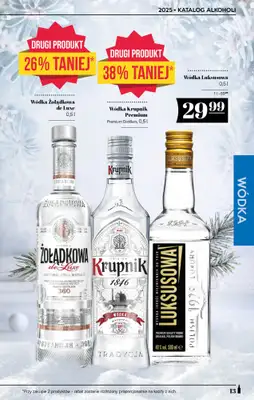 POLOmarket - gazetka promocyjna Katalog alkoholowy od piątku 12.12 do środy 31.12 - strona 13