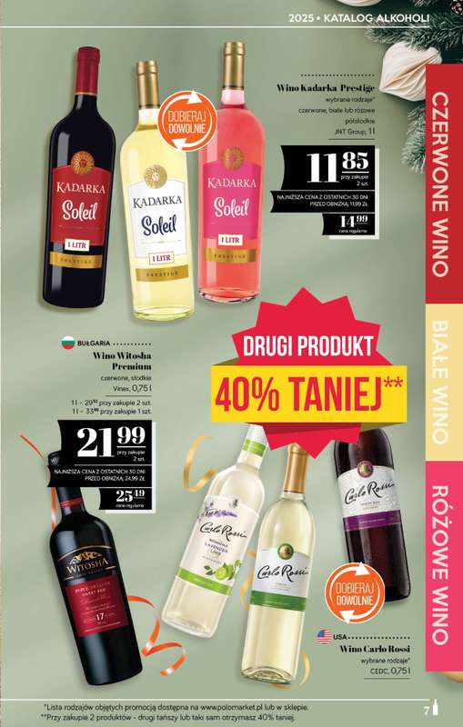 POLOmarket - gazetka promocyjna Katalog alkoholowy od piątku 12.12 do środy 31.12 - strona 7