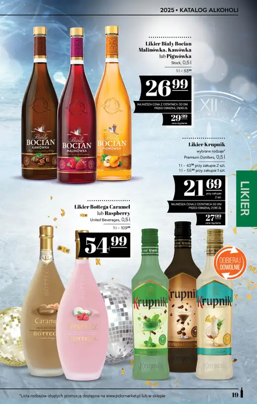 POLOmarket - gazetka promocyjna Katalog alkoholowy od piątku 12.12 do środy 31.12 - strona 19