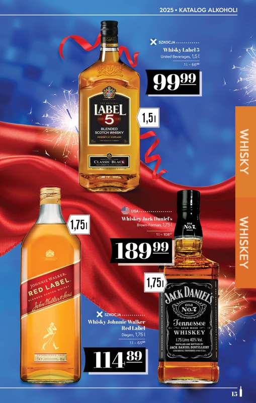 POLOmarket - gazetka promocyjna Katalog alkoholowy od piątku 12.12 do środy 31.12 - strona 15