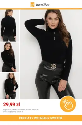 Born2be - gazetka promocyjna Gotowa na mróz - kurtki, swetry i buty w supercenach! od poniedziałku 22.12 do niedzieli 28.12 - strona 14