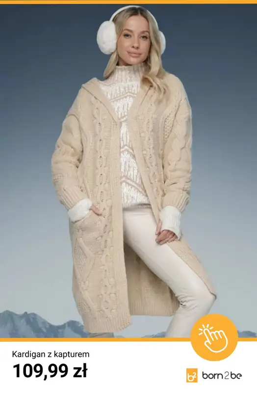 Born2be - gazetka promocyjna Gotowa na mróz - kurtki, swetry i buty w supercenach! od poniedziałku 22.12 do niedzieli 28.12 - strona 16