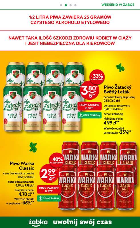Żabka - gazetka promocyjna Gazetka weekendowa od piątku 26.12 do niedzieli 28.12 - strona 3