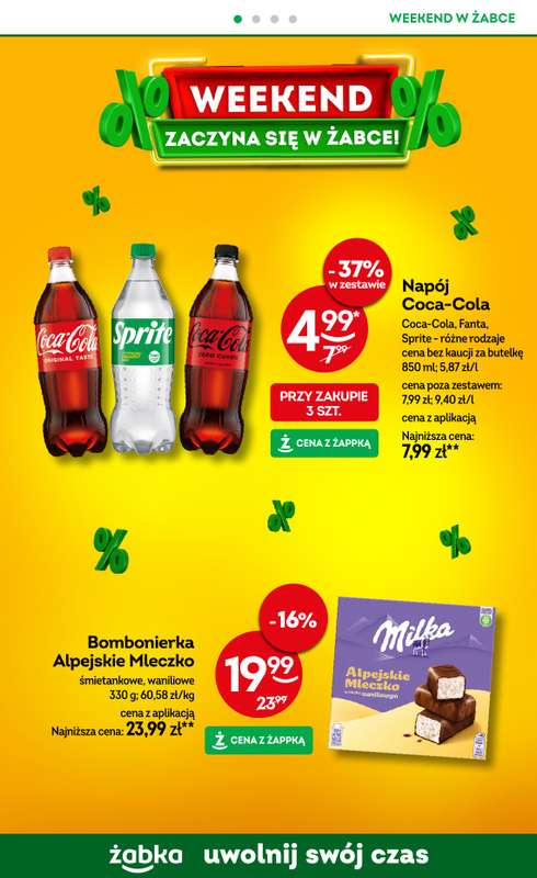 Żabka - gazetka promocyjna Gazetka weekendowa od piątku 26.12 do niedzieli 28.12 - strona 2