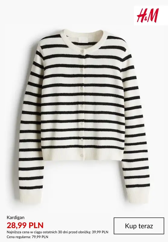 H&M - gazetka promocyjna Do -50% jeszcze więcej produktów od poniedziałku 22.12  - strona 10
