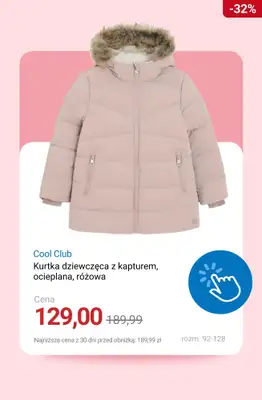 Smyk - gazetka promocyjna Kurtki i płaszcze na wyprzedaży od poniedziałku 22.12  - strona 13