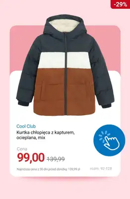 Smyk - gazetka promocyjna Kurtki i płaszcze na wyprzedaży od poniedziałku 22.12  - strona 10