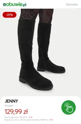 eobuwie.pl - gazetka promocyjna SALE | Kozaki damskie od poniedziałku 22.12 do piątku 02.01 - strona 6