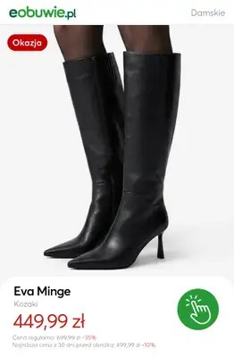 eobuwie.pl - gazetka promocyjna SALE | Kozaki damskie od poniedziałku 22.12 do piątku 02.01 - strona 10