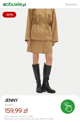 eobuwie.pl - gazetka promocyjna SALE | Kozaki damskie od poniedziałku 22.12 do piątku 02.01 - strona 8