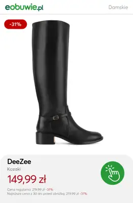 eobuwie.pl - gazetka promocyjna SALE | Kozaki damskie od poniedziałku 22.12 do piątku 02.01 - strona 9