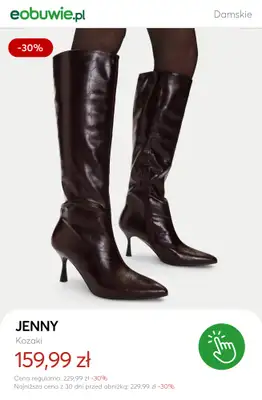 eobuwie.pl - gazetka promocyjna SALE | Kozaki damskie od poniedziałku 22.12 do piątku 02.01 - strona 4