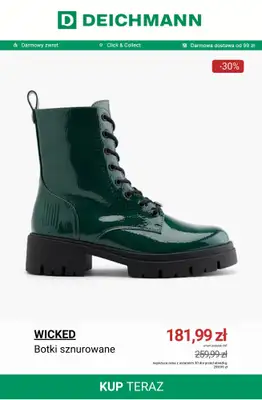 Deichmann - gazetka promocyjna Wyprzedaż botków od poniedziałku 22.12  - strona 7