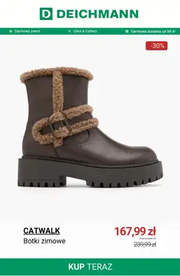 Deichmann - gazetka promocyjna Wyprzedaż botków od poniedziałku 22.12  - strona 4