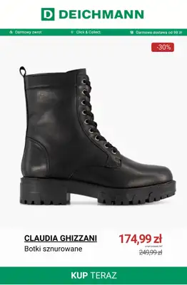 Deichmann - gazetka promocyjna Wyprzedaż botków od poniedziałku 22.12  - strona 8