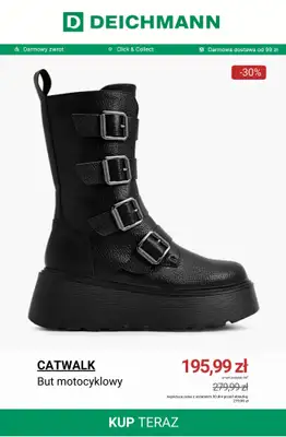 Deichmann - gazetka promocyjna Wyprzedaż botków od poniedziałku 22.12  - strona 9